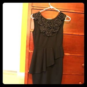 Black cóctel drees